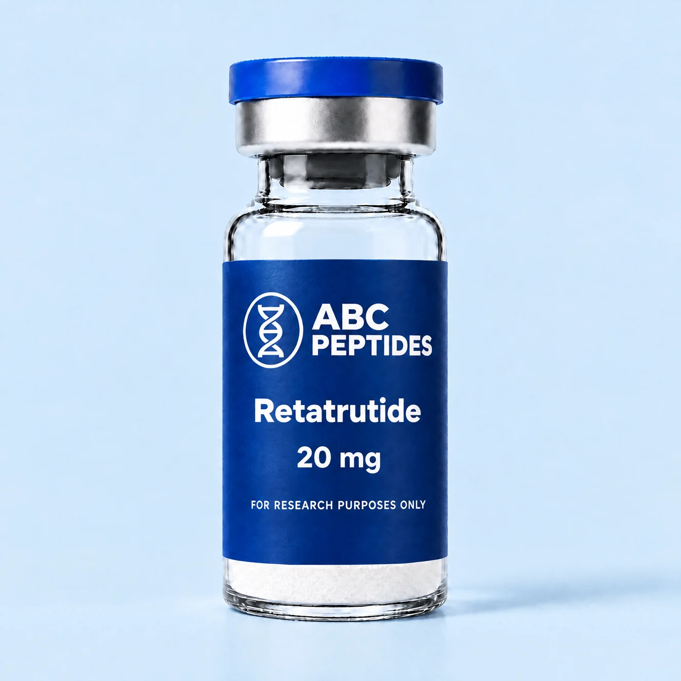 Retatrutide 20 mg ABC Peptides vial